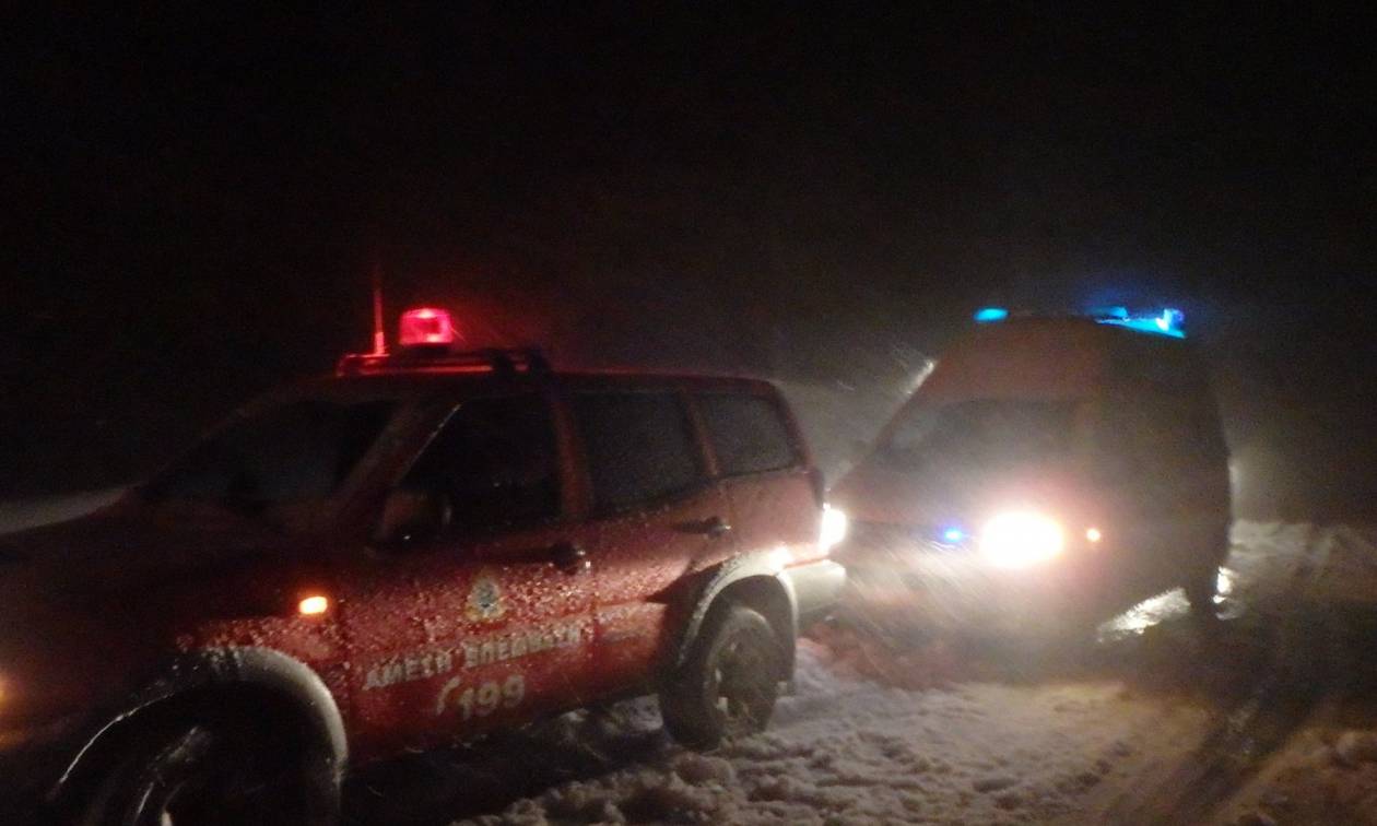 Πήλιο: Αίσιο τέλος στην αναζήτηση του 55χρονου στα χιονισμένα Χάνια (pics)