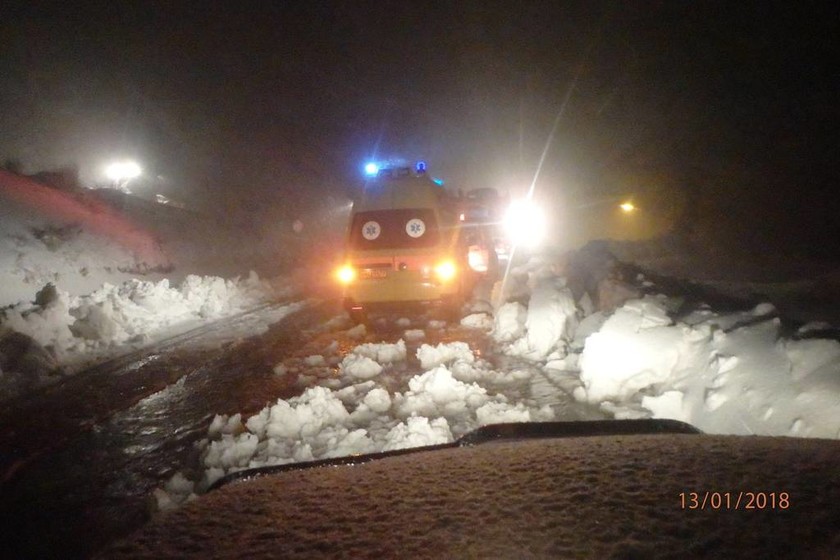 Πήλιο: Αίσιο τέλος στην αναζήτηση του 55χρονου στα χιονισμένα Χάνια (pics)