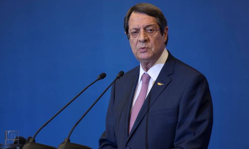 Αυστηρό μήνυμα Αναστασιάδη: Η Τουρκία να πάψει να θεωρεί την Κύπρο προτεκτοράτο της