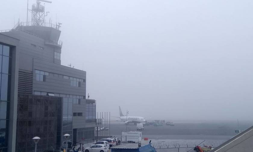 Flights at Thessaloniki's Macedonia airport cancelled as a result of fog
