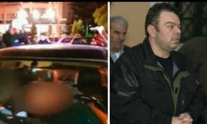 Ντοκουμέντο: Ο Βασίλης Στεφανάκος μέσα στο αυτοκίνητό του λίγα λεπτά μετά τη μαφιόζικη εκτέλεση