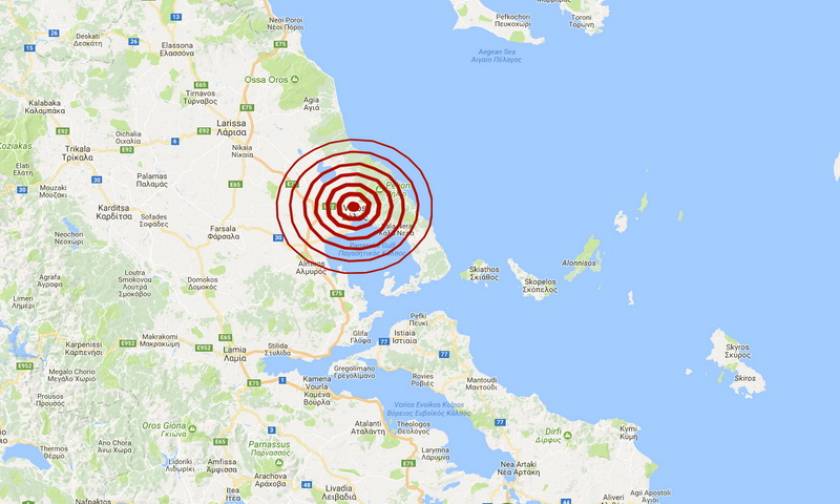 Σεισμός στο Βόλο - Ιδιαίτερα αισθητός σε πολλές περιοχές (pics)