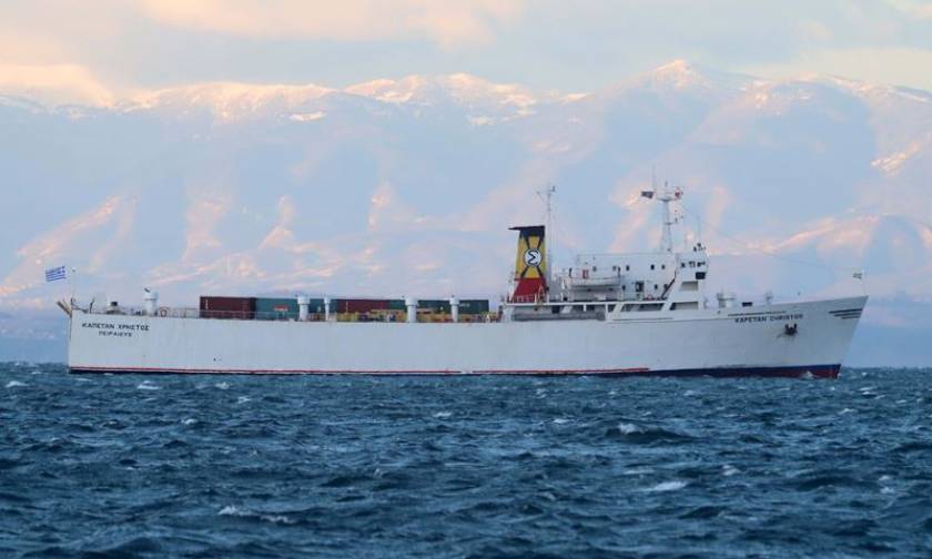 Θεσσαλονίκη: «Έδεσε» το πλοίο που μετέφερε τους 140 τόνους εκρηκτικών του ''Andromeda''