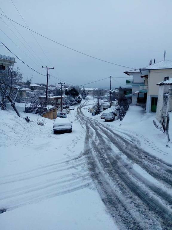 Χιονισμένος Σόχος Θεσσαλονίκης
