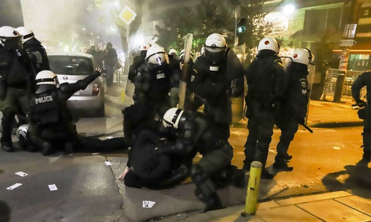 Θεσσαλονίκη: Ποινικές διώξεις στους πέντε συλληφθέντες για τα επεισόδια στην πορεία