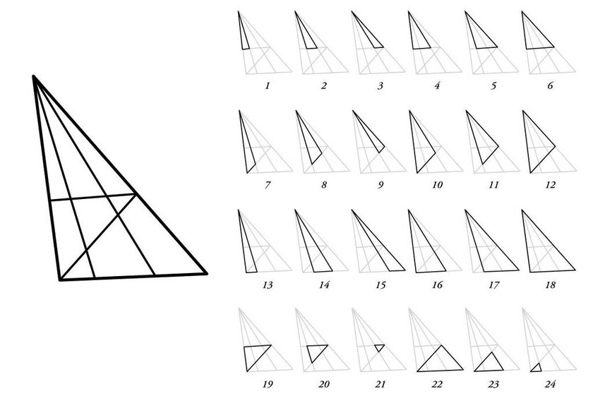 Αυτός είναι ο γρίφος που έχει βάλει «φωτιά» στο διαδίκτυο: Εσείς πόσα τρίγωνα βλέπετε στην εικόνα;