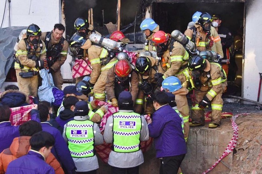 Τραγωδία στη Νότια Κορέα: 41 νεκροί από πυρκαγιά σε νοσοκομείο - Δεκάδες οι τραυματίες