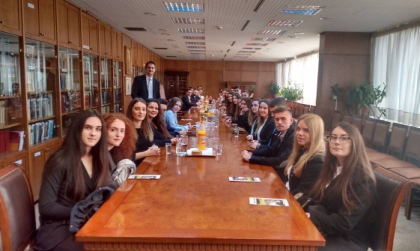 Στον Άρειο Πάγο φοιτητές της Νομικής Σχολής  του Ευρωπαϊκού Πανεπιστημίου Κύπρου