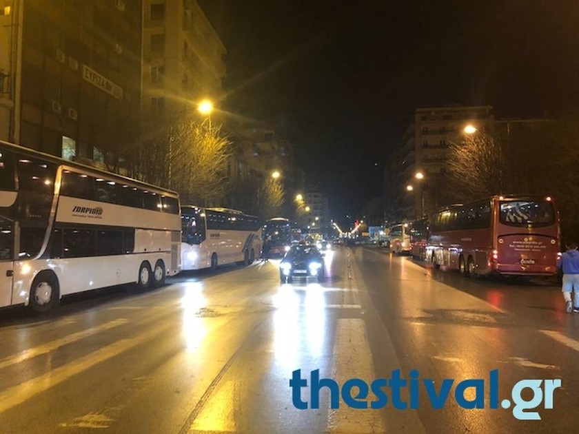 Συλλαλητήριο Αθήνα: Δεκάδες λεωφορεία αναχώρησαν από τη Θεσσαλονίκη (pics-vid)
