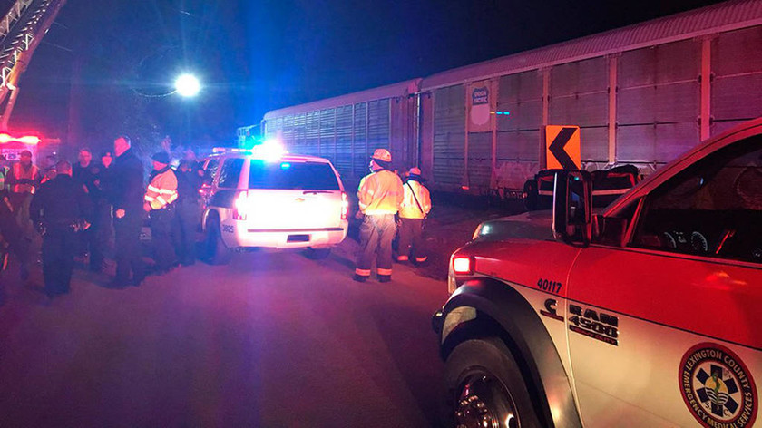 ΕΚΤΑΚΤΟ: Σύγκρουση τρένων ΤΩΡΑ στη Νότια Καρολίνα - Πληροφορίες για νεκρούς