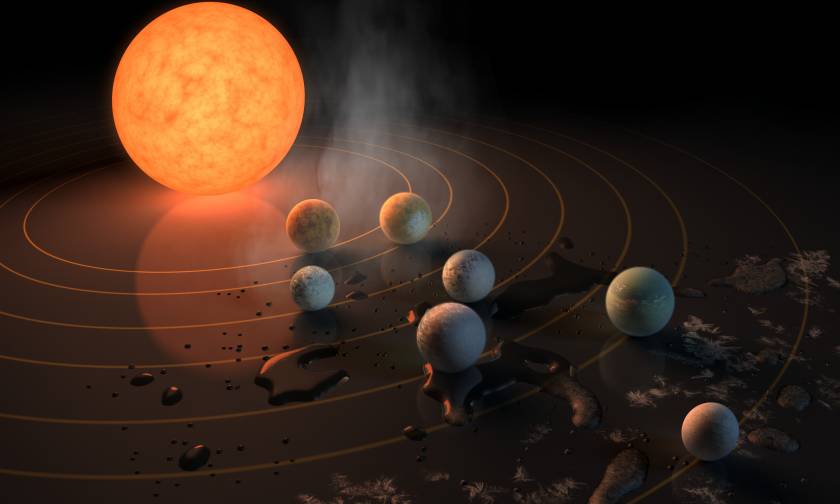 «Βόμβα» από NASA: Στοιχεία εξωγήινης ζωής σε πλανητικό σύστημα 40 έτη φωτός από τη Γη