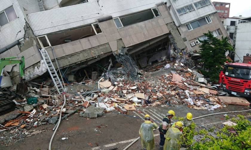 Σεισμός Ταϊβάν: Αυξάνεται ο αριθμός των νεκρών - Δεκάδες αγνοούμενοι (pics)