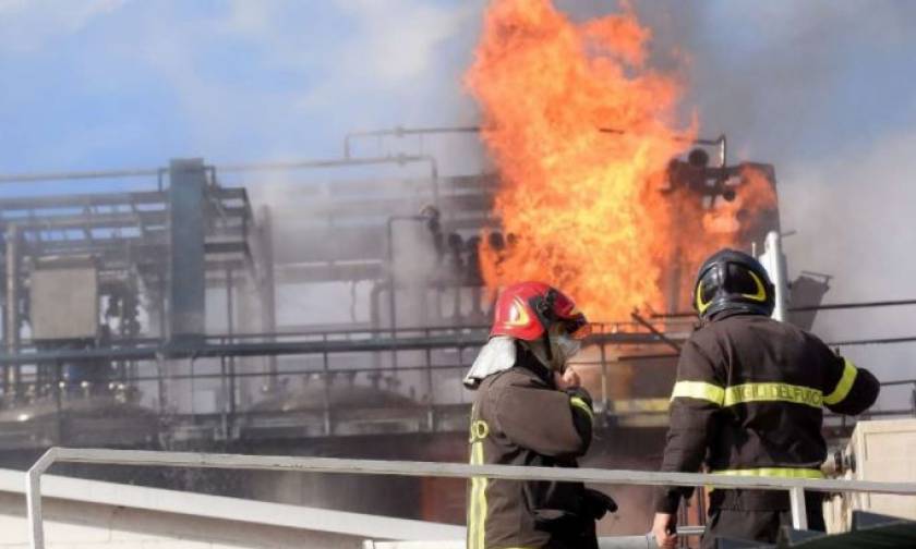 Ιταλία: Έκρηξη σε εργοστάσιο επεξεργασίας απορριμάτων - Εννέα τραυματίες