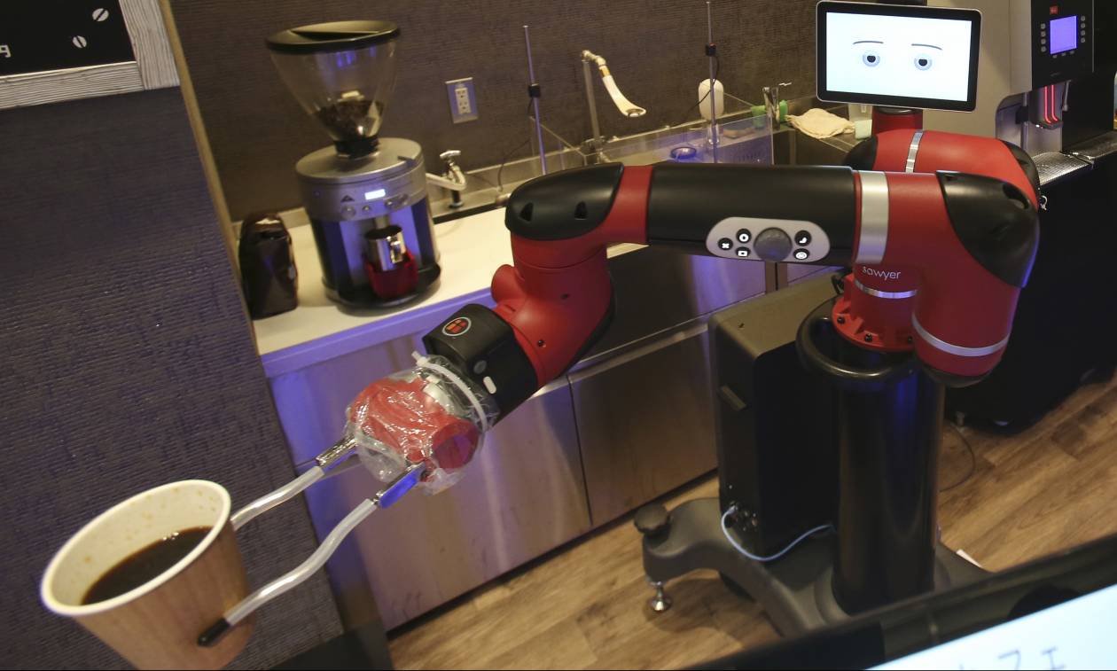 Viral: Αυτό είναι το πρώτο ρομπότ που φτιάχνει και σερβίρει καφέ στο Τόκιο (Vid)
