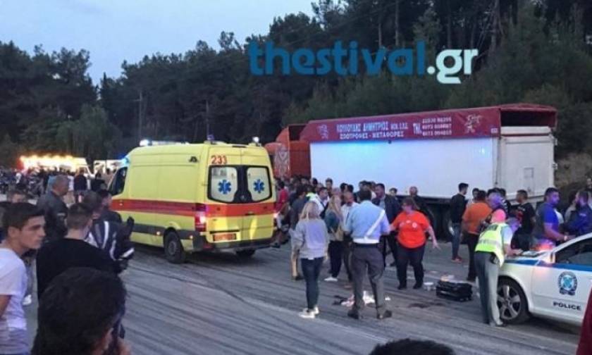 Αυτοκίνητο παρέσυρε πεζούς στη Θεσσαλονίκη - Τρεις τραυματίες