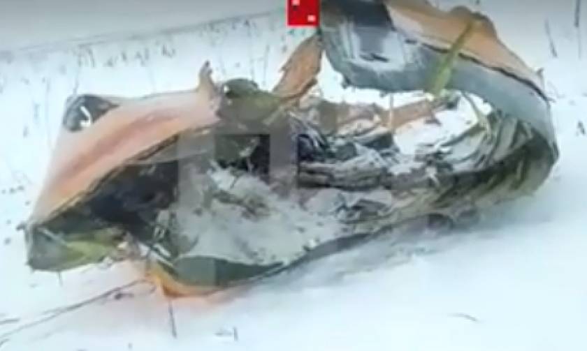 Αεροπορική τραγωδία στη Μόσχα: Βίντεο - σοκ από το σημείο της συντριβής