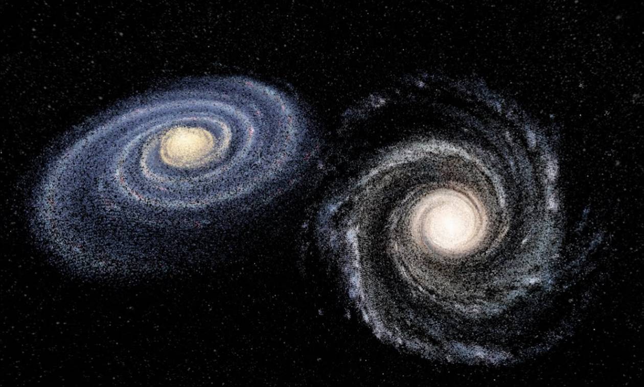Ανακάλυψη για την Ανδρομέδα αλλάζει τα δεδομένα για το χρόνο σύγκρουσης με τον γαλαξία μας