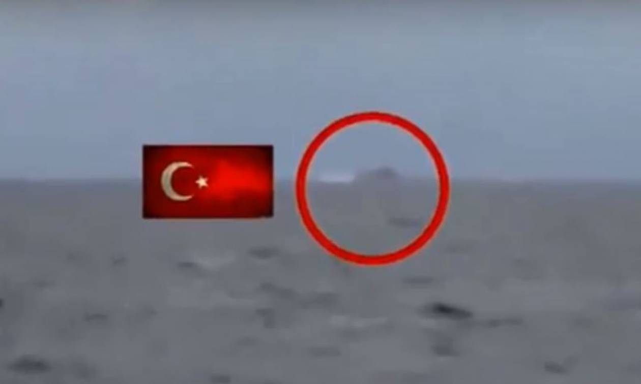 Βίντεο ντοκουμέντο: Δείτε την τουρκική φρεγάτα «Barbaros» να αλωνίζει στα ανοιχτά του Καφηρέα (vid)