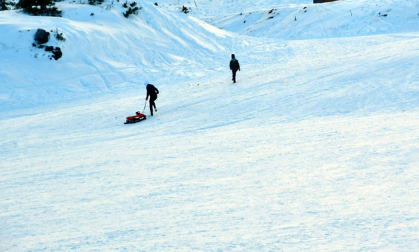 Αίσιο τέλος στην περιπέτεια ενός σκιέρ στο χιονοδρομικό της Βασιλίτσας
