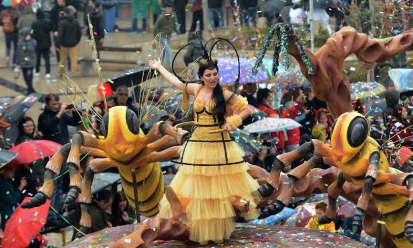 Patras Carnival Grand Parade underway
