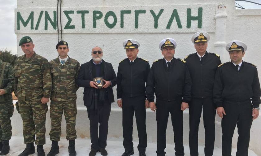 Shipping minister visits the Aegean islands of Symi and Stroggyli