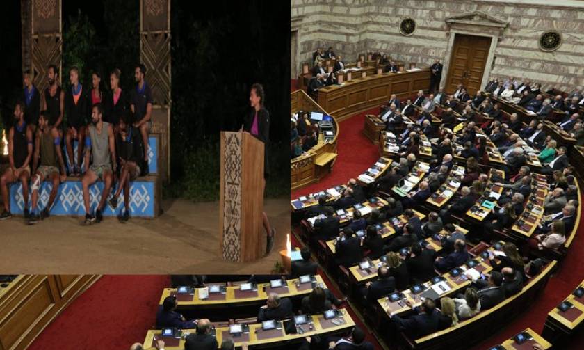 Survivor ή Βουλή: Δεν φαντάζεστε τι είδαν οι Έλληνες το βράδυ της Τετάρτης (21/02)