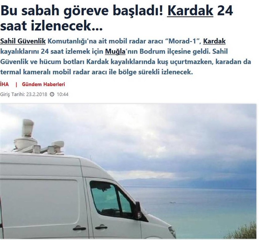 ΣΟΚ στα Ίμια: Αυτό το τουρκικό ραντάρ ελέγχει τα Ίμια 24 ώρες - Δείτε φωτογραφίες 