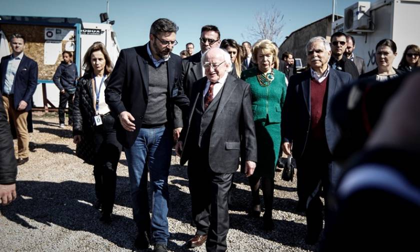 Ιρλανδός πρόεδρος για προσφυγικό: Παράδειγμα για την υπόλοιπη Ευρώπη οι Έλληνες (pics)