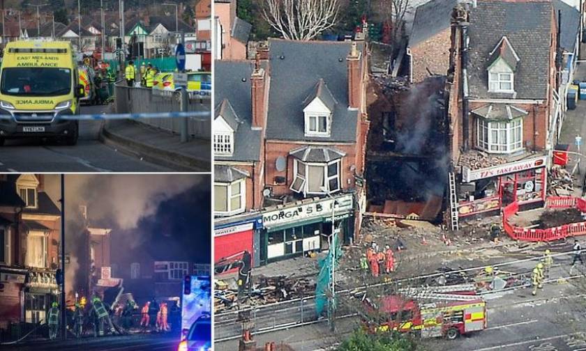Βρετανία: Συγκλονίζει το βίντεο από τη στιγμή της έκρηξης στο Λέστερ - Στους πέντε οι νεκροί