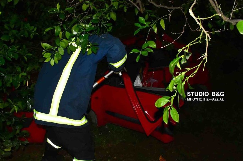 Τροχαίο ατύχημα με τραυματία στην Αργολίδα (pics&vid)