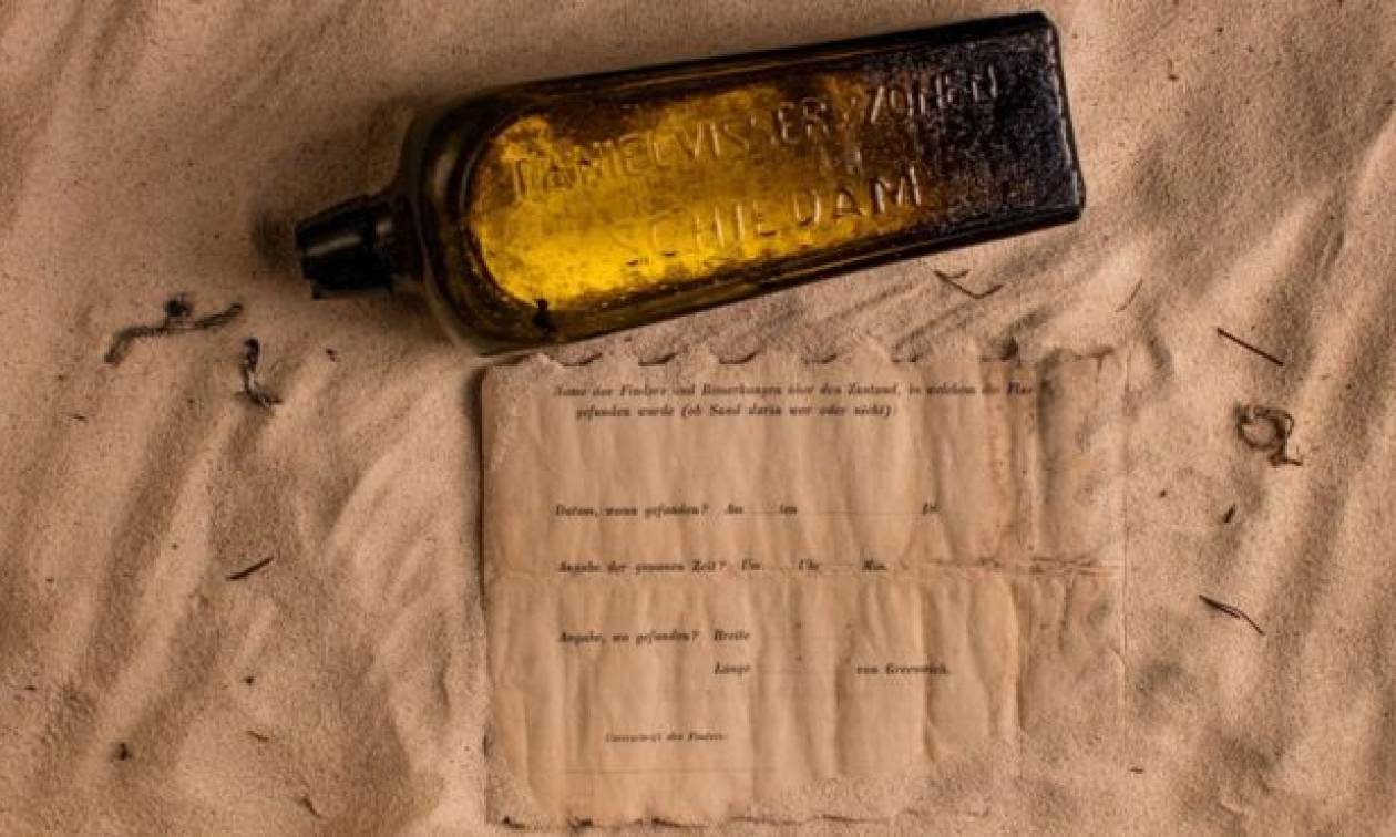 Βρέθηκε σε παραλία το παλαιότερο μήνυμα μέσα σε μπουκάλι που ανακαλύφθηκε ποτέ (Vid)