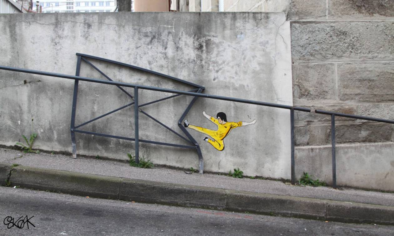 Παρεμβαίνοντας στο αστικό τοπίο: Το γκράφιτι όπως δεν το έχετε ξαναδεί (Pics)