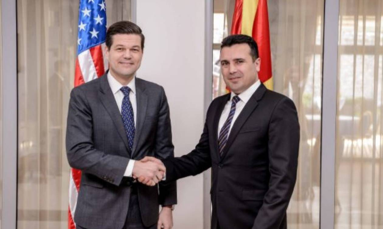 ΗΠΑ: Στηρίζουμε Ελλάδα και Σκόπια στην προσπάθεια λύσης στο ζήτημα της ονομασίας