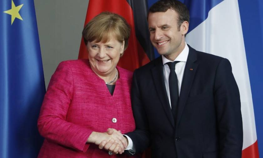 Μέρκελ και Μακρόν συναντώνται στο Παρίσι για το μέλλον της Ευρώπης