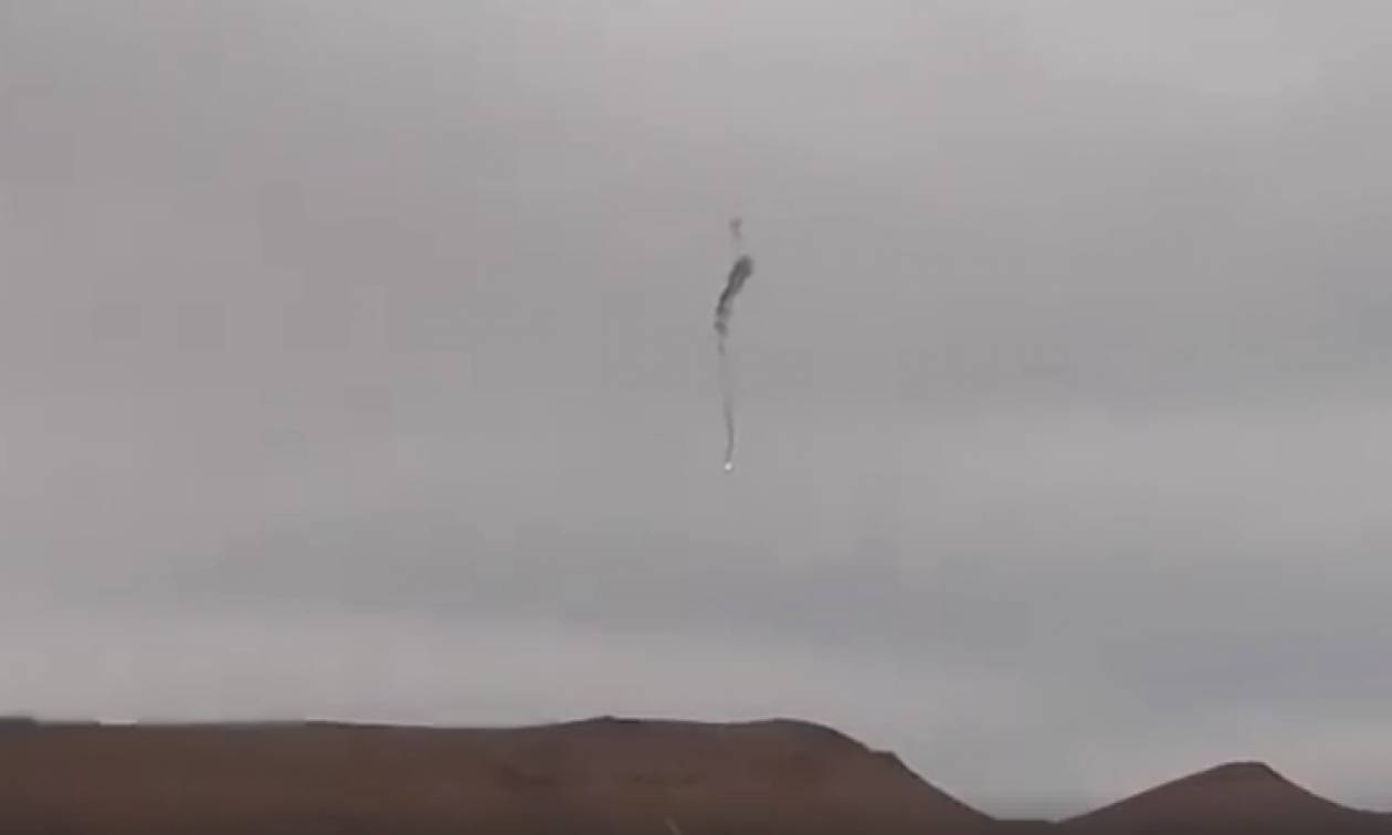 Συγκλονιστικό βίντεο: Ισλαμιστές αντάρτες καταρρίπτουν μαχητικό αεροσκάφος Su-24