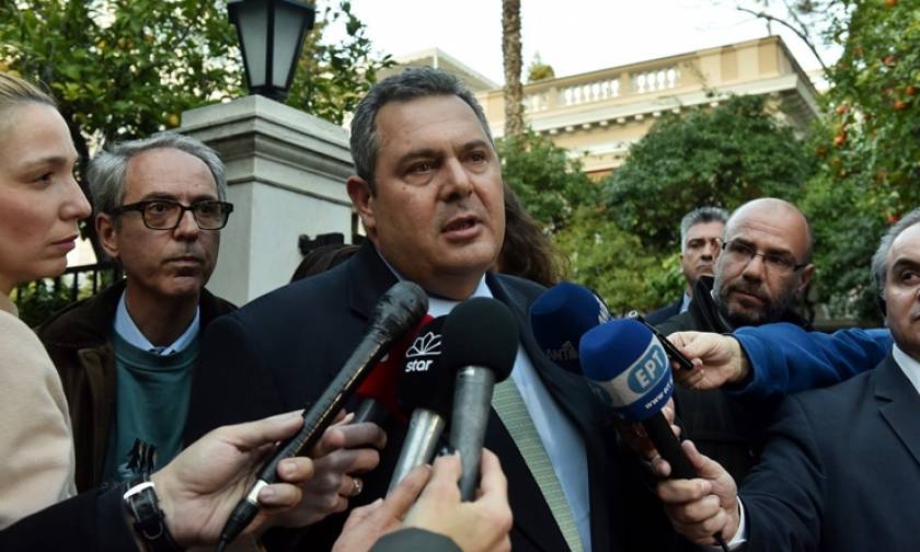 «Τελείωσε» τα σενάρια ο Καμμένος: Η συνεργασία ΣΥΡΙΖΑ - ΑΝΕΛ θα συνεχιστεί μέχρι τέλους