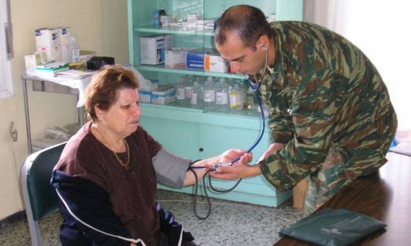 Γιατροί οπλίτες τοποθετούνται σε Περιφερειακά Ιατρεία και Κέντρα Υγείας