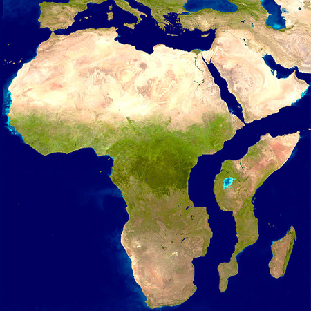 africa splitting