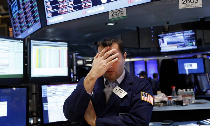Με μεγάλη πτώση έκλεισε η Wall Street