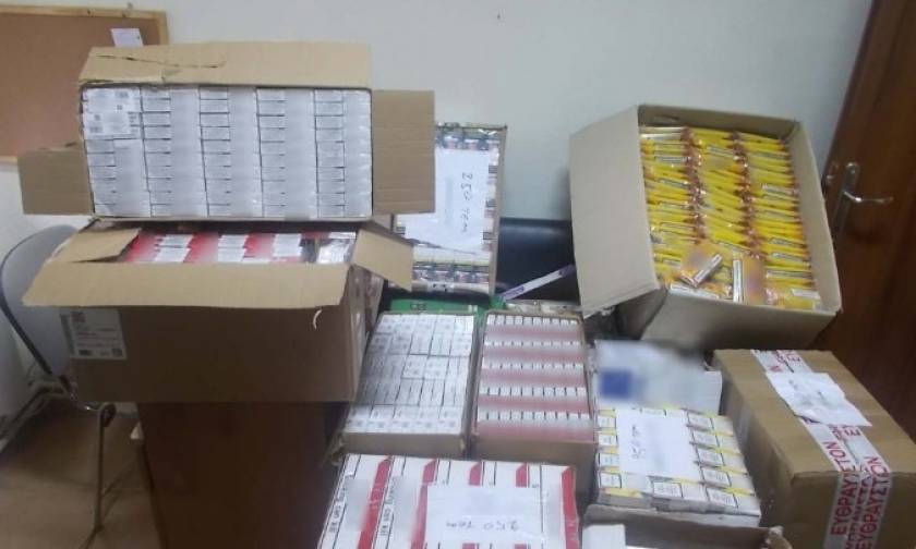 Θεσσαλονίκη: Eπτά συλλήψεις για λαθραία τσιγάρα - Κατασχέθηκαν περισσότερα από 6.300 πακέτα