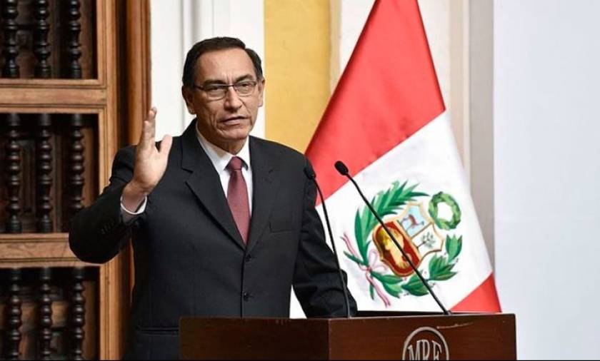 Περού: Ο Μαρτίν Βισκάρα ορκίστηκε νέος πρόεδρος της χώρας