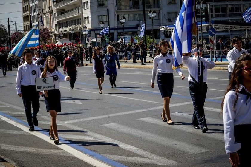 25η Μαρτίου: Οι μαθητές τίμησαν την επέτειο της Ελληνικής Επανάστασης (photos)