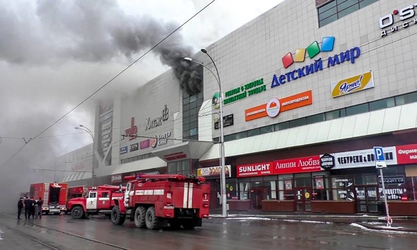 Τραγωδία στη Ρωσία: Αυξάνεται διαρκώς ο αριθμός των νεκρών από την πυρκαγιά σε εμπορικό κέντρο