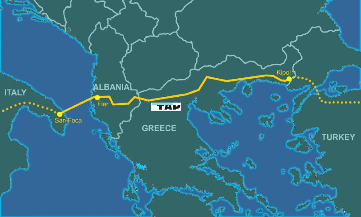 Αγωγός TAP: Δείτε πότε θα ολοκληρωθεί η κατασκευή του στην Ελλάδα