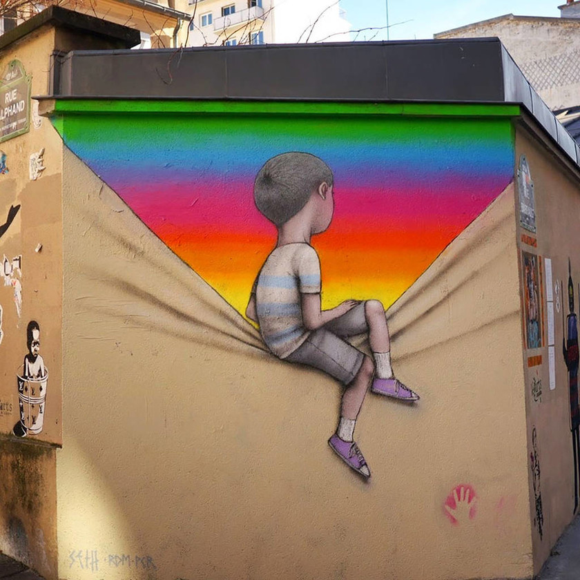 Street Art: Αυτός Γάλλος καλλιτέχνης υπόσχεται να ξυπνήσει μνήμες από την παιδική σας ηλικία (Pics)