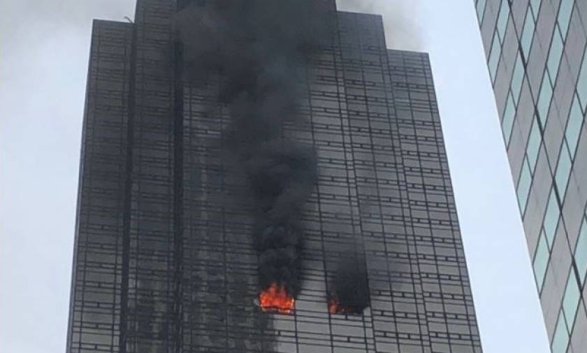 ΗΠΑ: Πυρκαγιά στον Πύργο Τραμπ στη Νέα Υόρκη