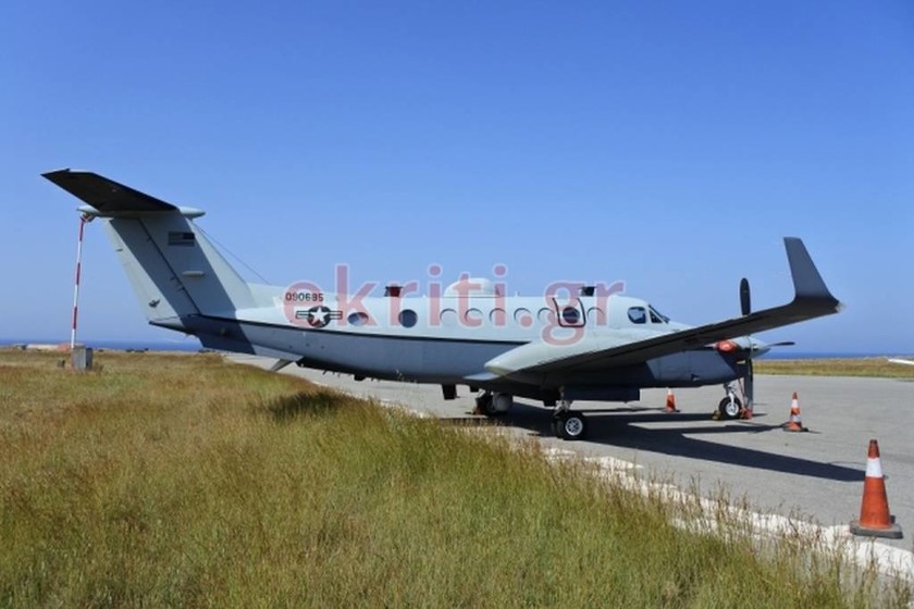 Αμερικανικά κατασκοπευτικά αεροσκάφη προσγειώθηκαν στο αεροδρόμιο Ηρακλείου