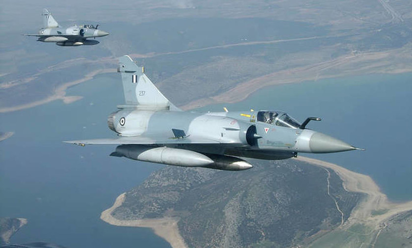 Πτώση Mirage 2000-5 της Πολεμικής Αεροπορίας ανοιχτά της Σκύρου - Αγνοείται ο πιλότος 