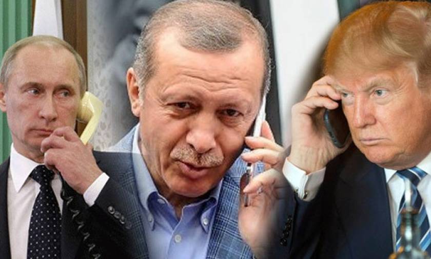 Ραγδαίες εξελίξεις: Έκτακτη τηλεφωνική επικοινωνία Ερντογάν με Πούτιν και Τραμπ