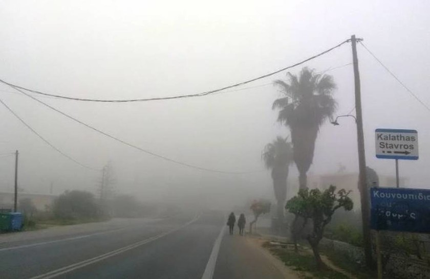 Τοπίο στην... ομίχλη η Κρήτη - Δείτε σε ποια αεροδρόμια ακυρώνονται πτήσεις